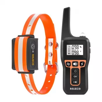 Rojeco 1000m Electric Bark Collar PD529 (πορτοκαλί)