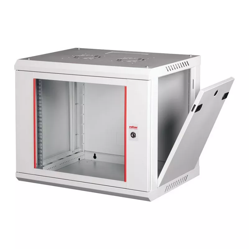 ROLINE 19 inch Επιτοίχιο Κουτί Basic Plus 9U, 600x450 mm (ΠxΒ), Γκρι