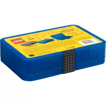 ROOM COPENHAGEN LEGO Κουτί οργάνωσης Iconic, διαφανές μπλε, 11 θήκες
