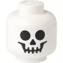 ROOM COPENHAGEN LEGO Storage Head Skeleton, Small (λευκό/μαύρο)