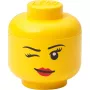 Room Copenhagen LEGO Storage Head Whinky Mini Κίτρινο