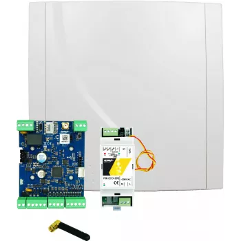 ROPAM Basic4G-SET: LTE 4G GSM Kit μονάδας με θήκη επίτοιχη, τροφοδοτικό και κεραία