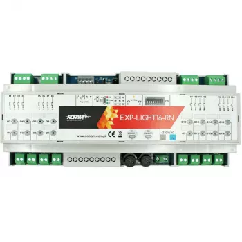 Ropam Έλεγχος φωτισμού EXP-LIGHT16-RN – Μονάδα επέκτασης ρελέ 16 καναλιών για δίαυλο RopamNet