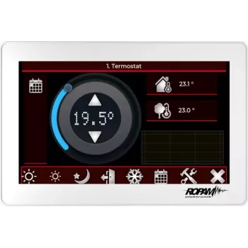 ROPAM Touch Panel TPR-7W 7 ίντσες χωρητική οθόνη αφής Android 7.1 Πίνακας ελέγχου συναγερμού