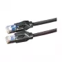 Rotronic-Secomp Dätwyler Cat.6 Class E S/FTP CU 7702 Flex LSOH Hirose TM21 Καλώδιο Patch, 3 m, Μαύρο