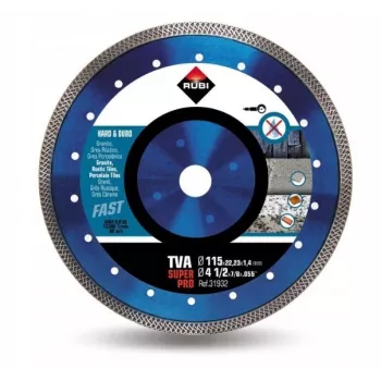 RUBI Δίσκος κοπής διαμαντιού για σκληρά υλικά, Turbo Edge VIPE 300 mm