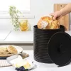 Russell Hobbs RH03269EU7 Κουτί ψωμιού με ραβδώσεις, Μαύρο