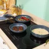 Russell Hobbs RH03297 Nightfall Stone Σετ 4 τεμ. τηγανιών Smart Clip