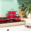 Russell Hobbs RH03821 Riviera Σετ 4 τεμ. κατσαρολών, Κόκκινο