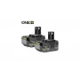 RYOBI 2x 4,0Ah Lithium+ 18V ONE+ Πακέτο μπαταρίας RB1840X2