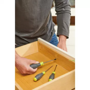 RYOBI RSD1PH2S σετ κατσαβιδιών 3 τεμ. (πράσινο/γκρι, PH2, SL5.5, SL4)