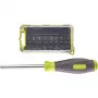 RYOBI Κατσαβίδι RSD17PCS, με Σετ 17 τεμ. Μυτών (Πράσινο/Γκρι)