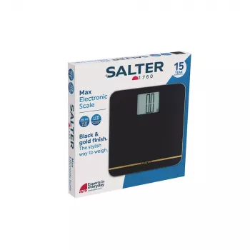 Salter 9075 BGFEU12 Max Ζυγαριά μπάνιου, Μαύρη/Χρυσή