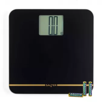 Salter 9075 BGFEU12 Max Ζυγαριά μπάνιου, Μαύρη/Χρυσή
