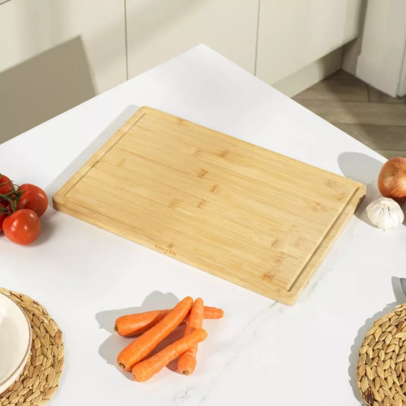 Salter BW14109 Simple Prep Ξύλινη σανίδα κοπής μπαμπού 45 x 30 cm