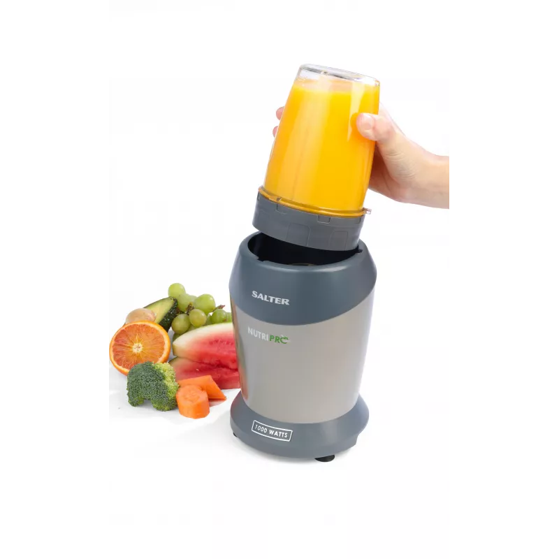 Salter EK2002V4SILVERFVDE NutriPro Μπλέντερ 1000W
