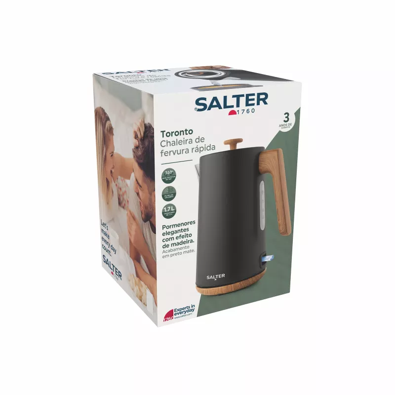 Salter EK5822BLKVDE Toronto Βραστήρας γρήγορου βρασμού Μαύρο