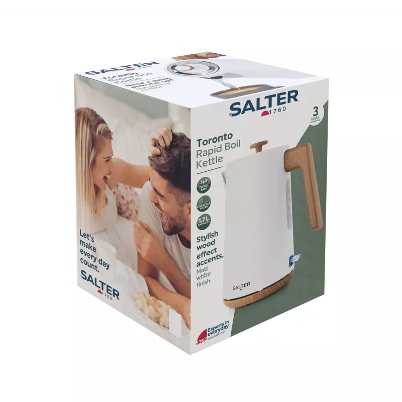 Salter EK5822WHTVDE Toronto Βραστήρας γρήγορου βρασμού Λευκό