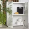 Salter SA00700BWFEU12 Ζυγαριά μπάνιου με μεγάλο καντράν, Μαύρη/Λευκή
