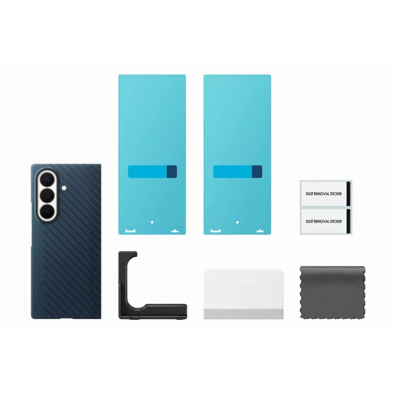 Samsung Carbon Magnet Case για Galaxy Fold 8 Ultra, Navy