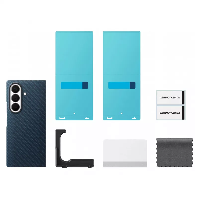 Samsung Carbon Magnet Case για Galaxy Fold 8 Ultra, Navy