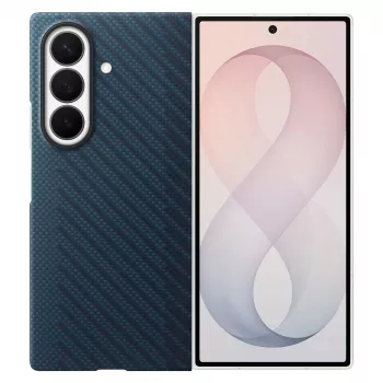 Samsung Carbon Magnet Case για Galaxy Fold 8 Ultra, Navy