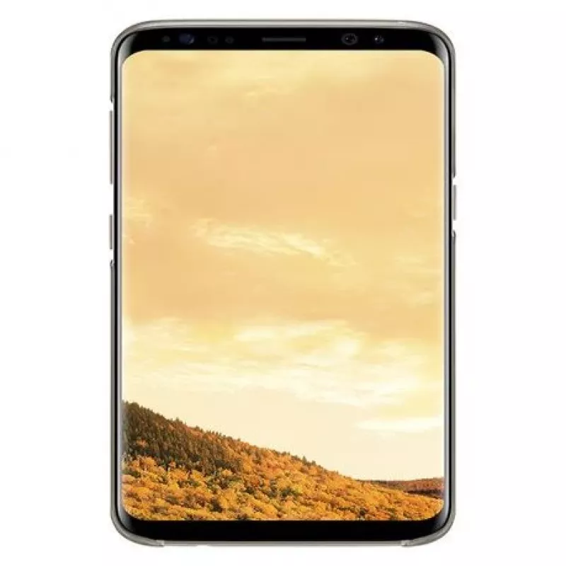 Samsung Clear Cover για Galaxy S8+ G955 Χρυσό