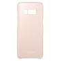 Samsung Clear Cover για Galaxy S8+ G955 ροζ