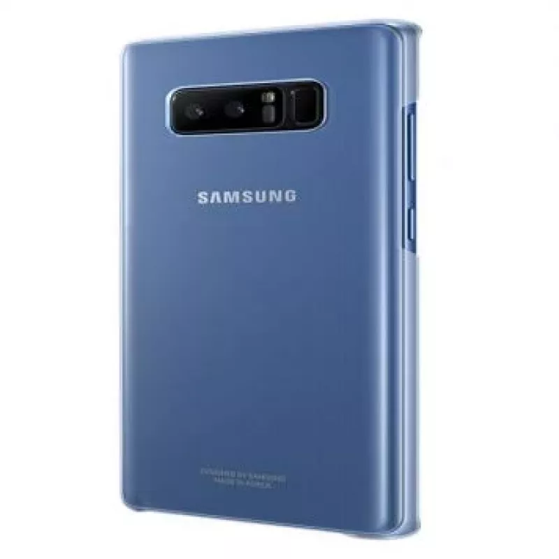 Samsung Clear Cover για N950 Note 8 μπλε