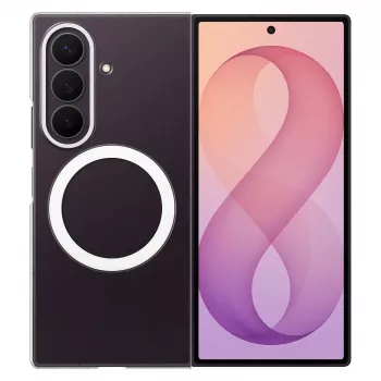 Samsung Clear Magnet Θήκη για Galaxy Z Fold8 Ultra, Διάφανη