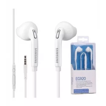 Samsung EARPHONE EG 920 λευκό ενσύρματο In-Ear headset με μικρόφωνο
