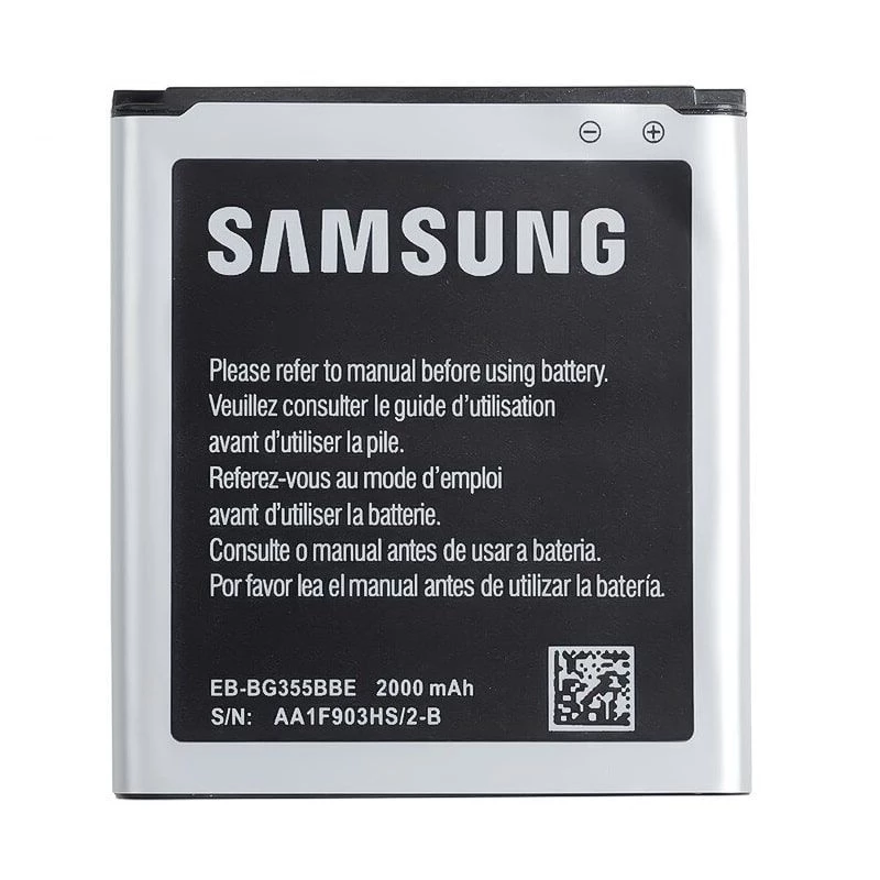 Samsung EB-BG355BBE 2000mAh Galaxy Core 2 G355 Bulk Ανταλλακτική Μπαταρία