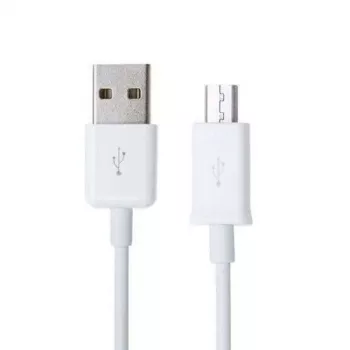 Samsung ECB-DU4AWE G900 S5 Micro USB 1m Bulk Καλώδιο Συγχρονισμού και Φόρτισης Δεδομένων - Λευκό