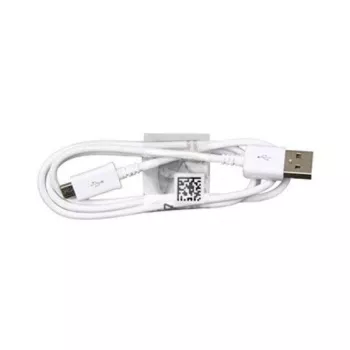 Samsung ECB-DU4AWE G900 S5 Micro USB 1m Bulk Καλώδιο Συγχρονισμού και Φόρτισης Δεδομένων - Λευκό