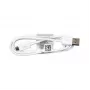 Samsung ECB-DU4AWE G900 S5 Micro USB 1m Bulk Καλώδιο Συγχρονισμού και Φόρτισης Δεδομένων - Λευκό