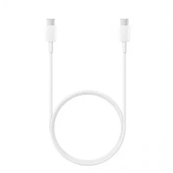 Samsung EP-DA905BWE Καλώδιο δεδομένων USB-C σε USB-C 3A 1m Λευκό (Bulk)