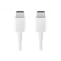 Samsung EP-DX310JWE USB-C σε USB-C Καλώδιο Δεδομένων 1,8m Λευκό (Bulk)