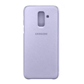 Samsung Galaxy A6+ (2018) Θήκη Πορτοφολάκι Λιλά