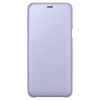 Samsung Galaxy A6+ (2018) Θήκη Πορτοφολάκι Λιλά