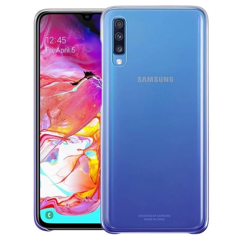 Samsung Galaxy A70 Gradation Cover EF-AA705CVEGWW Βιολετί