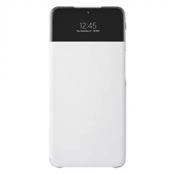 Samsung Galaxy A72 Smart S View Wallet Θήκη Λευκό