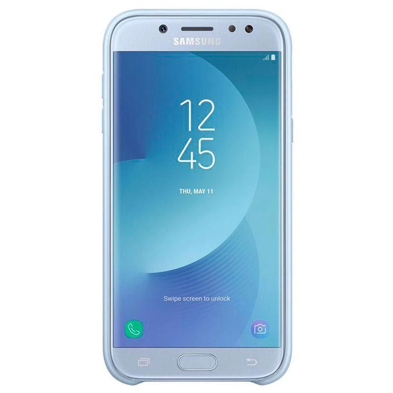 Samsung Galaxy J3 2017 Θήκη Διπλού Στρώματος Μπλε