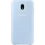 Samsung Galaxy J3 2017 Θήκη Διπλού Στρώματος Μπλε