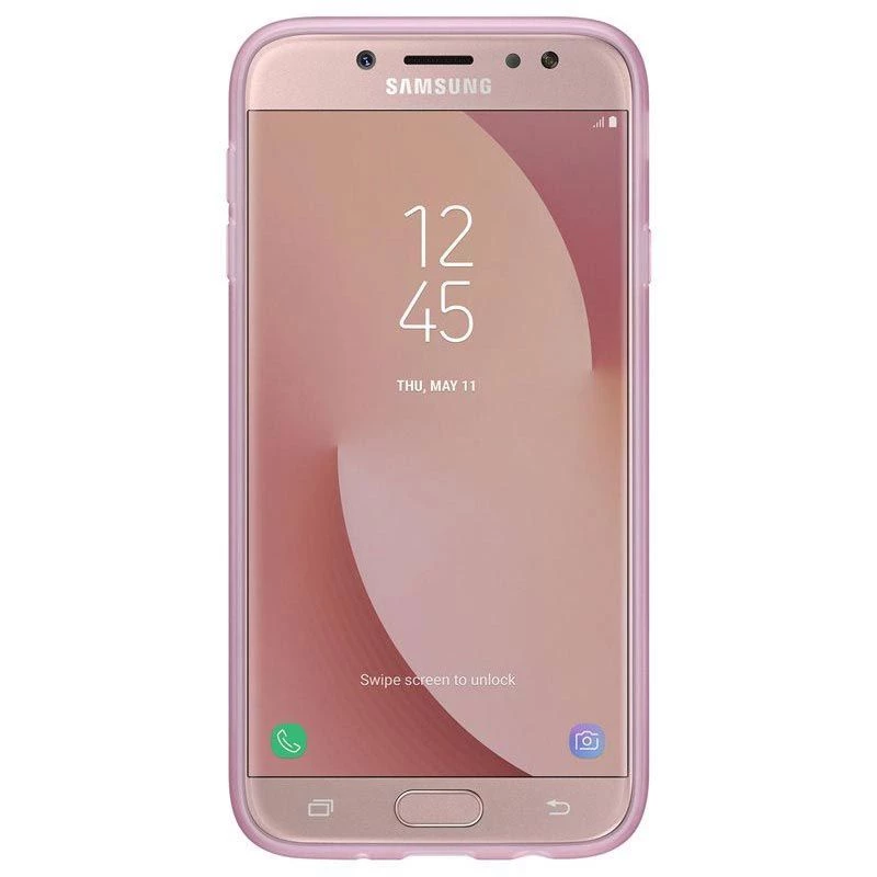 Samsung Galaxy J3 2017 Θήκη Διπλού Στρώματος Ροζ EF-PJ330CPEG