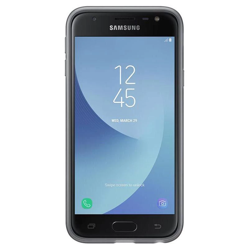 Samsung Galaxy J5 2017 Θήκη Διπλού Στρώματος Μαύρο EF-PJ530CBEG