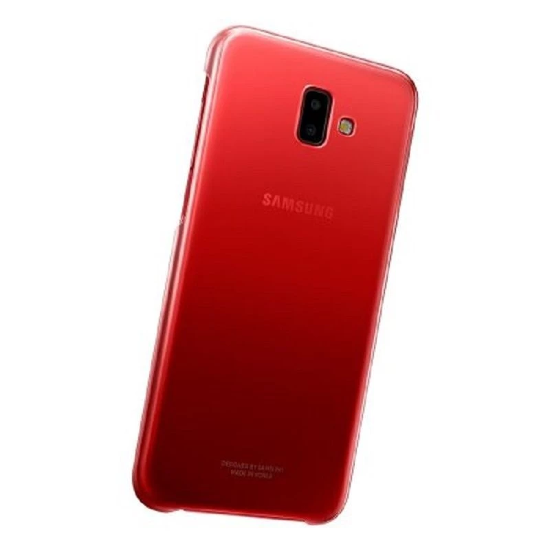 Samsung Galaxy J6+ Gradation Cover EF-AJ610CREGWW κόκκινο