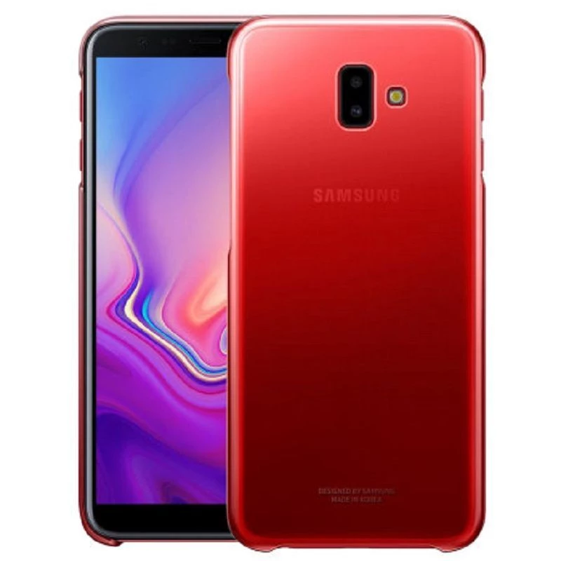 Samsung Galaxy J6+ Gradation Cover EF-AJ610CREGWW κόκκινο