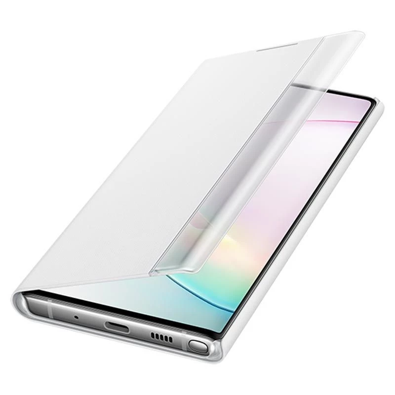 Samsung Galaxy Note 10 Clear View Cover Λευκό