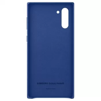 Samsung Galaxy Note 10 Δερμάτινη Θήκη Μπλε