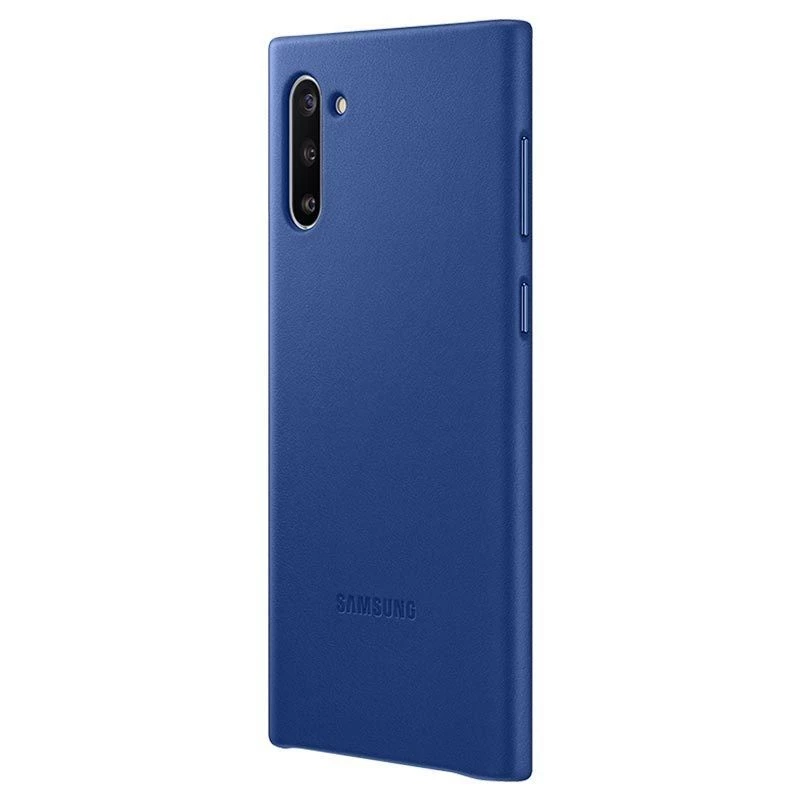 Samsung Galaxy Note 10 Δερμάτινη Θήκη Μπλε